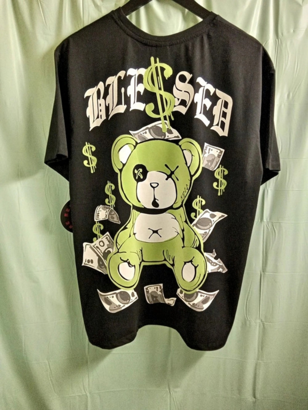 Money Bear Graphic Short Sleeve Tee